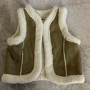 Oshkosh B’gosh lined suede vest